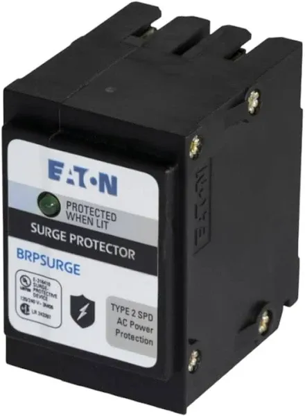 Eaton BRPSURGE Surge Protector Device Type 2 120/240V 2 Pole