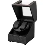 Anyasun Watch Winder for Automatic Watches,Automatic Watch Winder Box,Double Watch Winder for Women's and Men's Watches with Quiet Japanese Mabuchi M