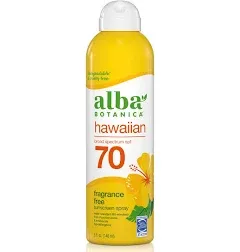 Alba Botanica Sunscreen Spray Hawaiian Broad Spectrum SPF 70