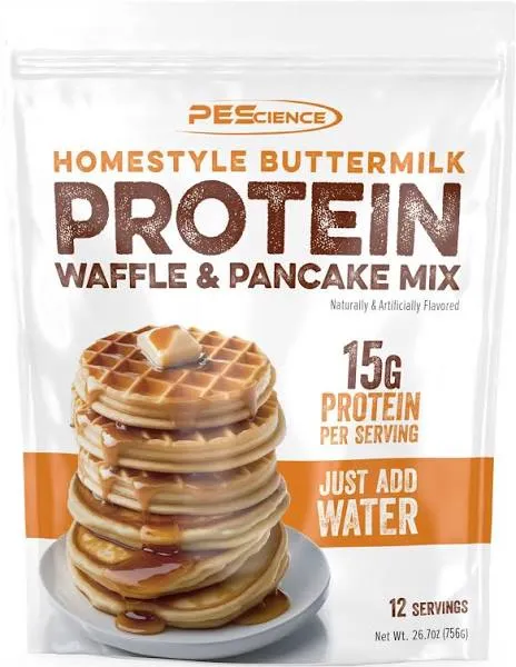 PEScience Buttermilk Protein Pancake & Waffle Mix