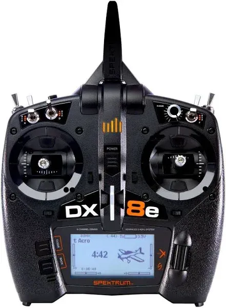 Spektrum DX8e 8-Channel DSMX Transmitter Only, SPMR8105