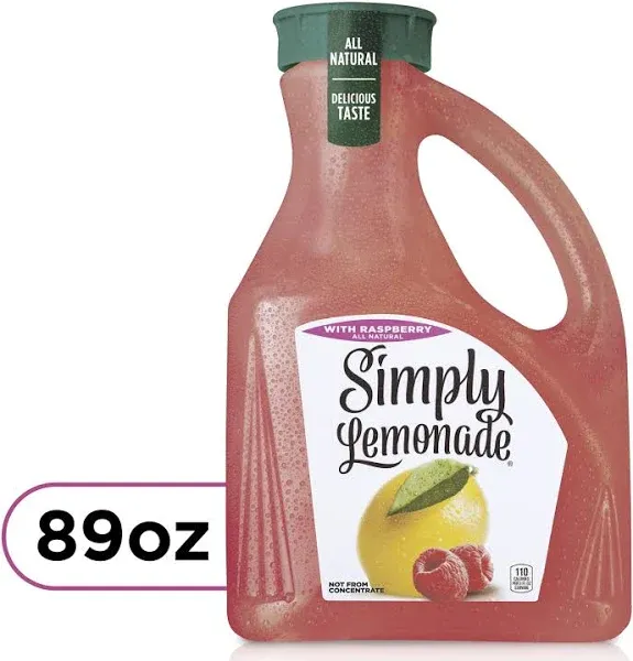 Simply Lemonade With Raspberry