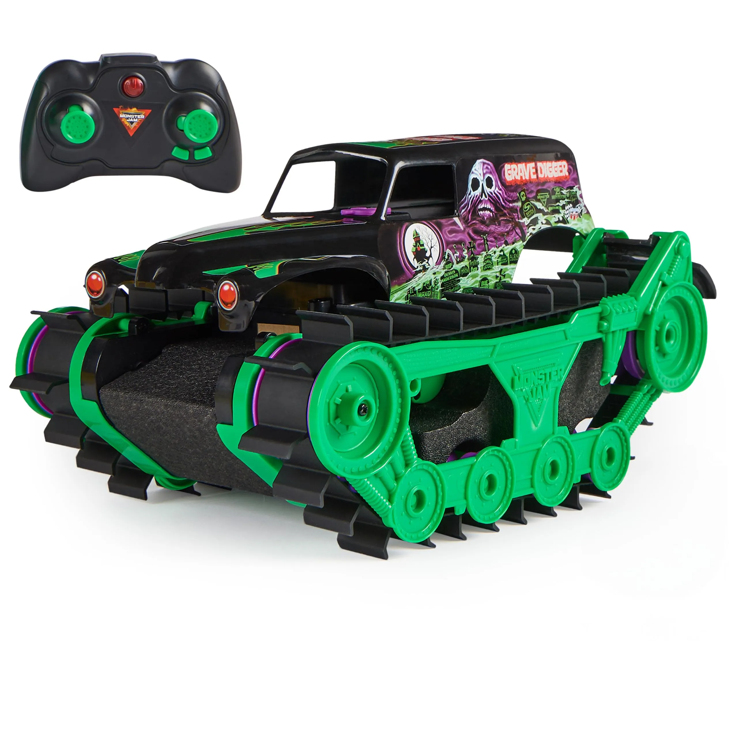 Monster Jam Remote Control Grave Digger Trax