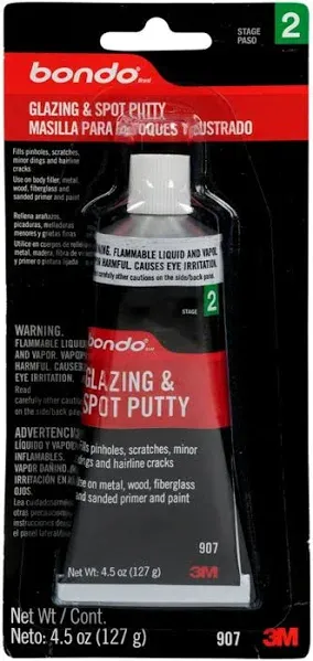 3M Bondo Glazing And Spot Putty