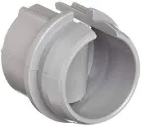 Buy Morris 21764, 1/2" Gray Non-Metallic Cable Connector, Snap Style, (Pack of 100 pcs)