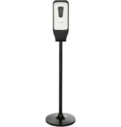 Alpine Industries 430-L-S Automatic Hand Sanitizer  Dispenser with Stand