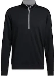 adidas Men's UPF Quarter Zip Golf Pullover