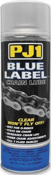 PJ1 Blue Label Chain Lube 5oz Motorcycle Offroad Dirtbike Motocross Moto MX ATV