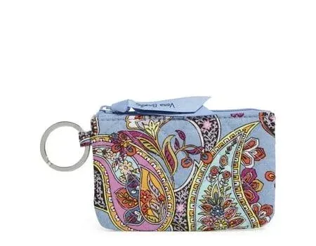 Vera Bradley Zip ID Case Provence Paisley