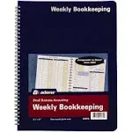 Adams Weekly Bookkeeping Book AFR70