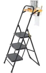 MetalTech Step Stools 4.63&#034; Compact Folding Home Improvement Included Ladders