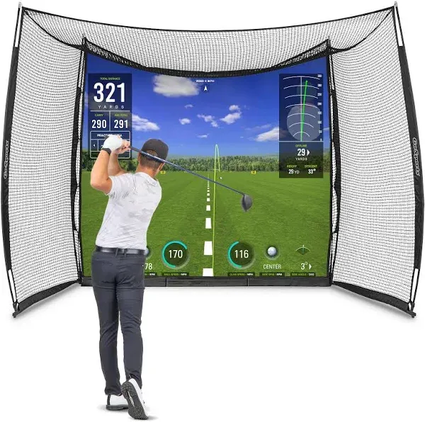 GoSports Range Cage Golf Practice Hitting Net