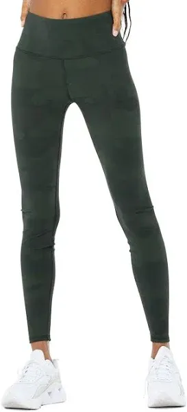 alo yoga High Waisted Camo Vapor Leggings