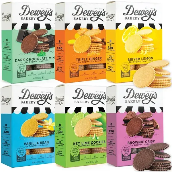 Dewey's Bakery Ultimate Cookie Variety 6-Pack