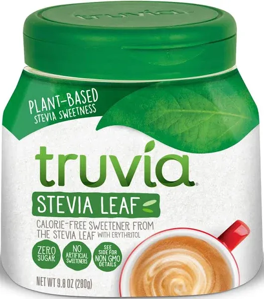 Truvia Spoonable Natural Stevia Sweetener, 9.8 oz Jar