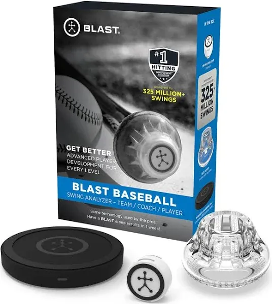 Blast Baseball - Swing Analyzer (Sensor) Advanced Player Development for Every 