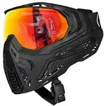 HK Army SLR Thermal Paintball Mask Goggle - Nova (Black/Black w/ Scorch Red Thermal Lens)