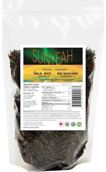 SUNYEAH Canadian Wild Rice