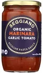 Seggiano Marinara Organic Garlic Pasta Sauce - 24 oz