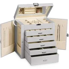 Wholesale Elegant Lacquering Large Jewelry Storage Box With Six Layer 5 Drawers For Home Jewels Collection Display Case - Buy Earrings Necklaces Bracelets Watches And Sunglasses Jewelry Box Travel Jewelry Case Jewelry Organizer Huge Jewelry Box Organizer
pu Travel Jewelry Case
travel Storage Boxes
travel Jewelry Box Has Six Drawe Most Expensive Jewelry Box Multifunctional Storage Box With Mirror Large Jewelry Box Product on Alibaba.com