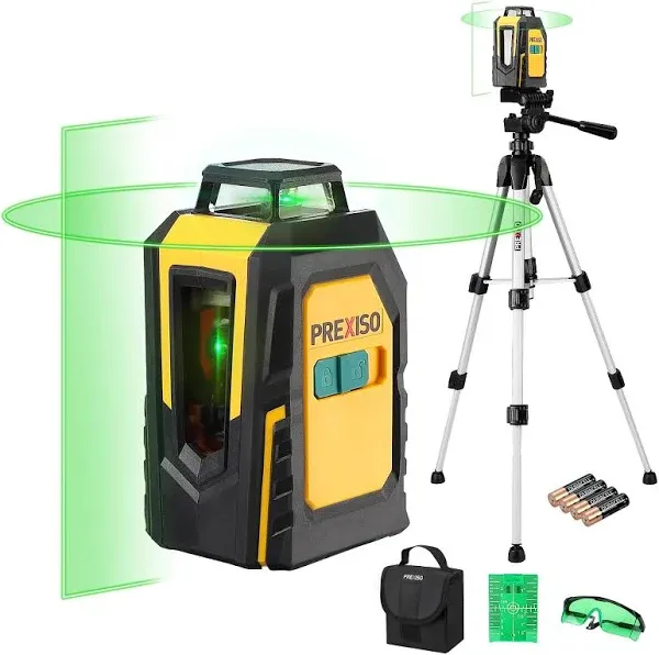 PREXISO 360° Laser Level with Tripod