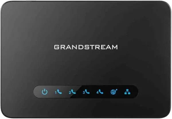 Grandstream HT814 AES 4-FXS Office HD NAT Router 2-SIP Voip Gateway