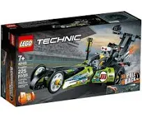 New LEGO Technic Dragster 42103 Pull-Back Racing Toy Building Kit (225 Pieces)