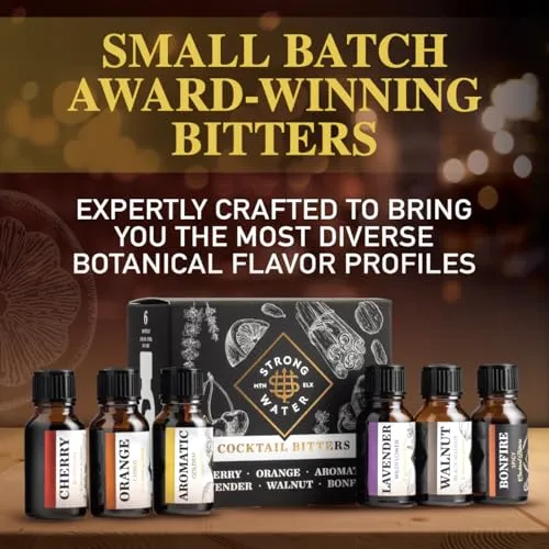 Strongwater Cocktail Bitters Sampler Set