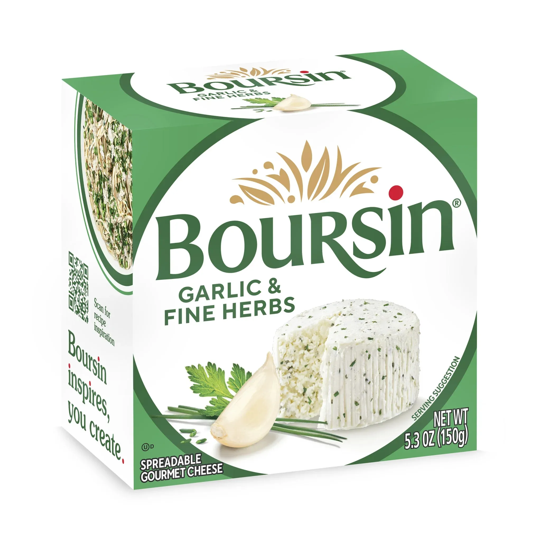 Boursin Garlic & Fine Herbs Gournay Cheese