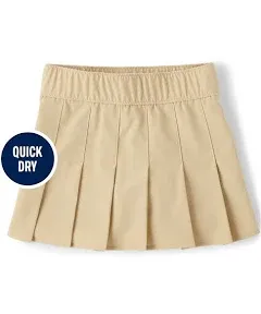 The Children's Place Girls' Uniform Performance Pleated Skorts