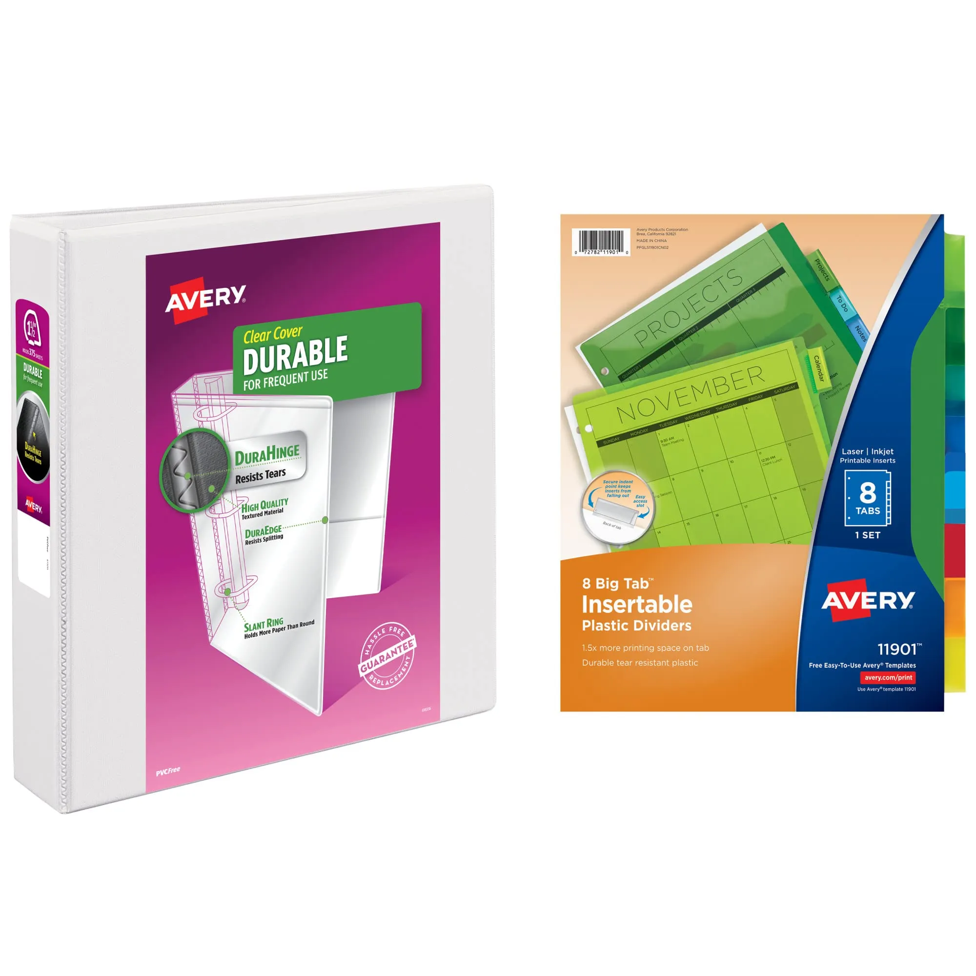 Avery Durable View 3 Ring Binder