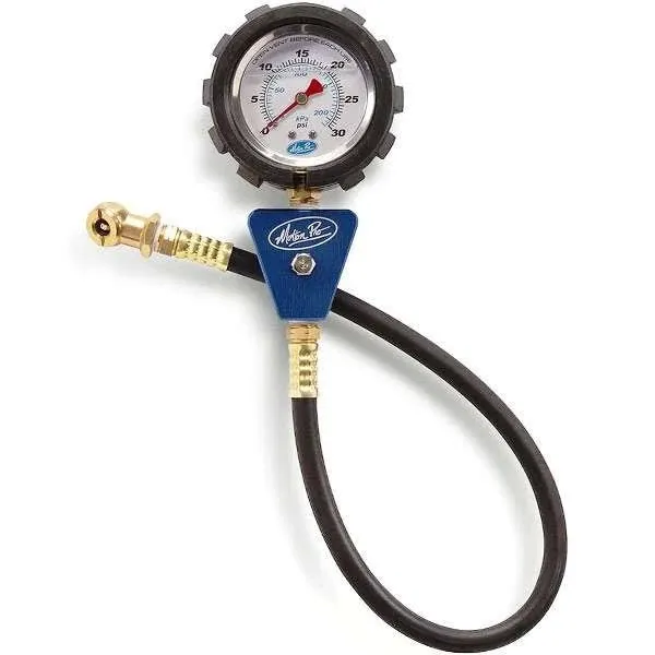 ANALOGUE TIRE PRESSURE GAUGE, MOTION PRO 08-0753 0-60 PSI, TYRE