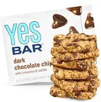 Yes Bar Dark Chocolate Chip Snack Bar