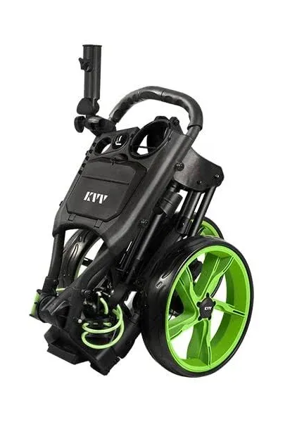 KVV 3 Wheel Foldable/ Collapsible Golf Push Cart