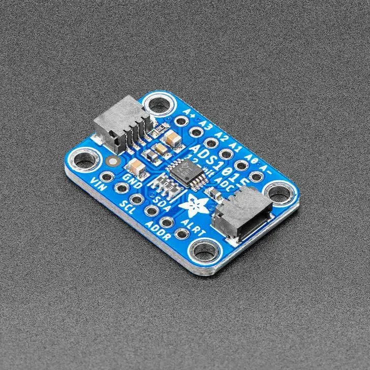 Adafruit ADS1015 12-Bit ADC - 4 Channel with Programmable Gain Amplifier