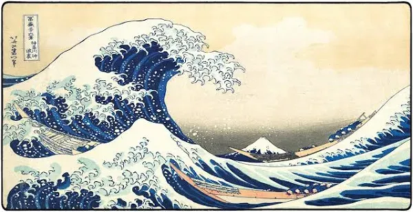 The Great Wave Off Kanagawa by Hokusai AeroGlyde