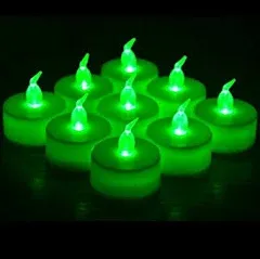 24 Pack LED Tea lights Candles – Flickering Warm Yellow Flameless Tealight Ca...