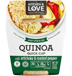 Kitchen & Love Artichoke & Roasted Pepper Quinoa Quick Meal - 7.9 oz