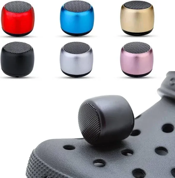 UUEENN Croc Speaker Mini Speaker Halloween Bluetooth Croc Charm