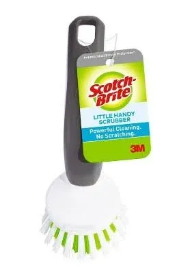 Scotch-Brite Little Handy Scrubber Brush, Small & Versatile Cleaning Tool with Long Lasting Bristles, 6 Scrub Brushes