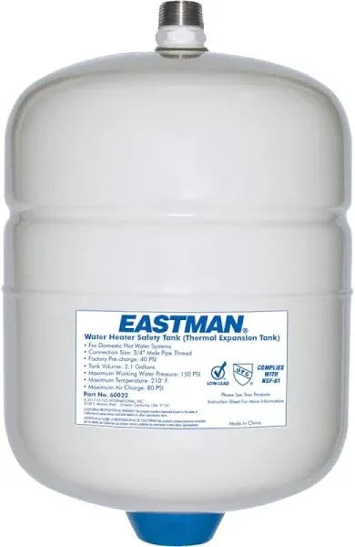 Eastman 60022 Thermal Expansion Tank