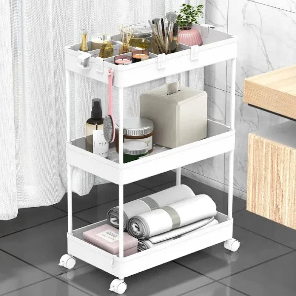 SPACELEAD Slim 3 Tier Storage Cart