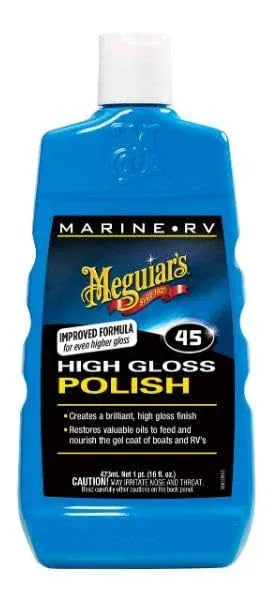 Meguiar&#039;s #45 Boat/RV Polish &amp; Gloss Enhancer - 16oz