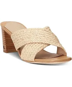 Lauren Ralph Lauren Women's Freddi Raffia Slide Sandals