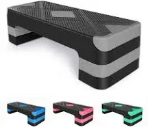 HaoKang Adjustabl Aerobic Stepper Fitness Step Platform Health Workout