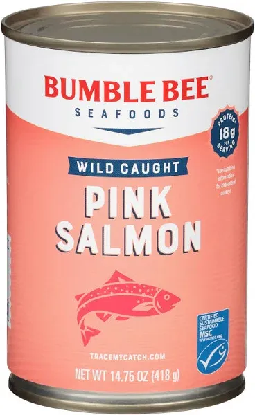 Bumble Bee Salmon Pink Wild