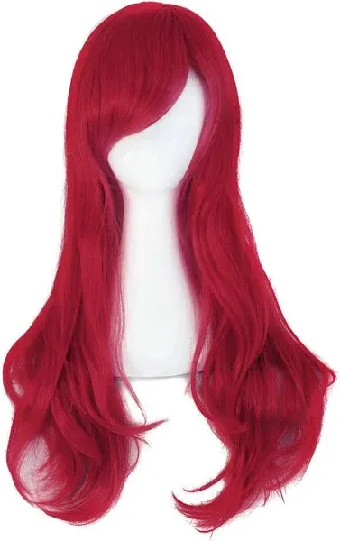 MapofBeauty 28" 70cm Long Curly Hair Ends Costume Cosplay