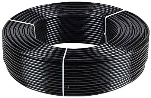 50 FT Pneumatic Air line, 1/4 Od Nylon Tubing,Air Line 1/4 inch OD,1/4 Air Line,15 Meters Air Brake Tubing Nylon Air Hose for Air Brake System Or Fluid Transfer