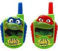 Teenage Mutant Ninja Turtles Toy Walkie Talkies for Kids, Static Free Indoor and