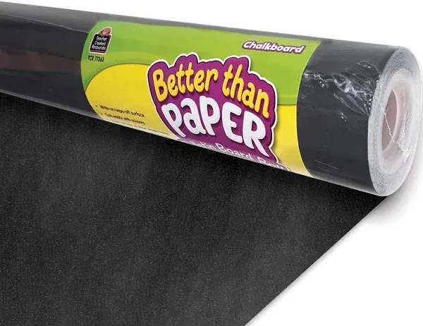 Better Than paper Chalkboard Bulletin Board 4ft x 12ft 1/pk